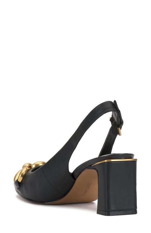 Vince Camuto Hamden Slingback Pointed Toe Pump In Black