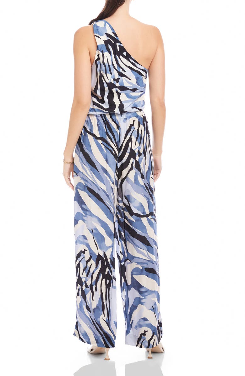 FIFTEEN TWENTY Vanita Abstract Print One-Shoulder Top, Alternate, color, Print