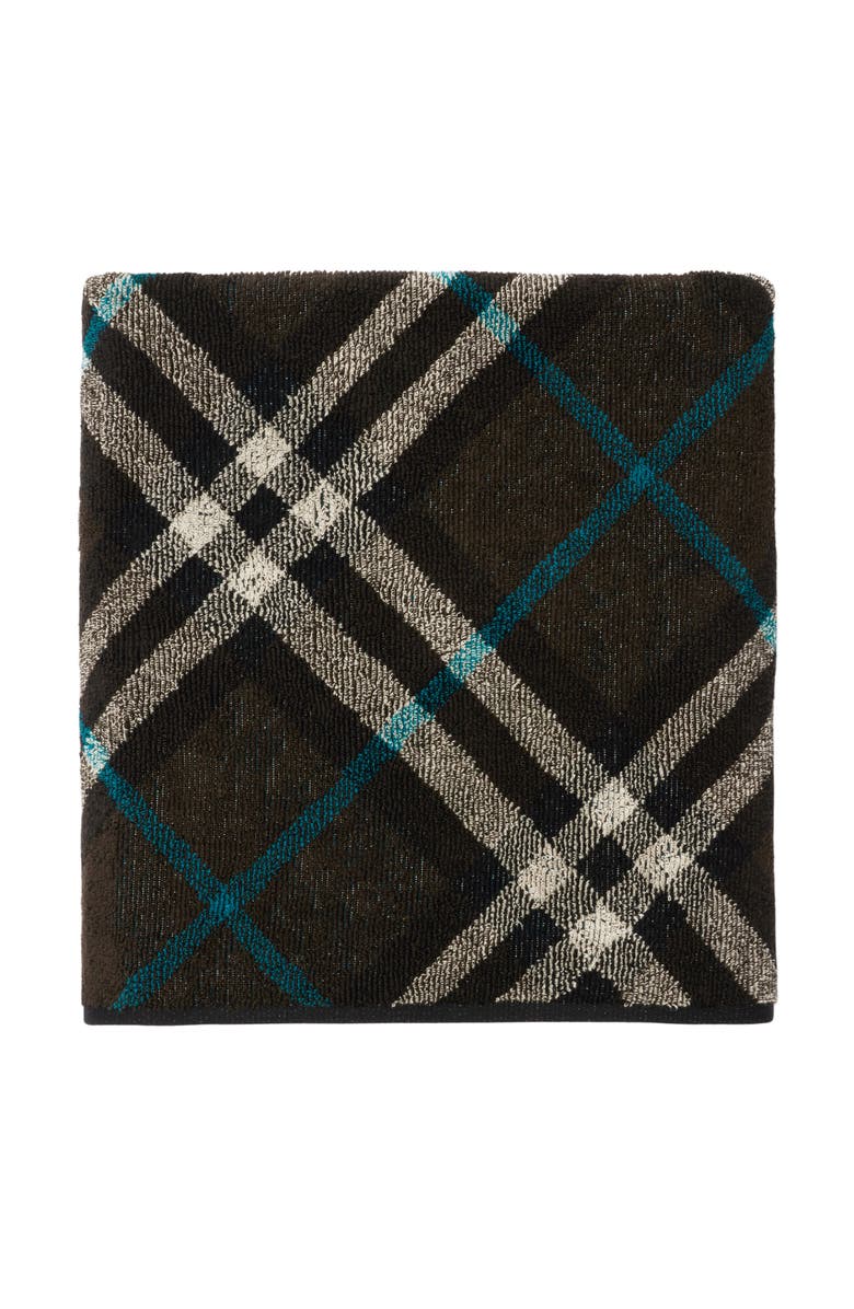 Burberry Check Cotton Towel, Main, color, Snug