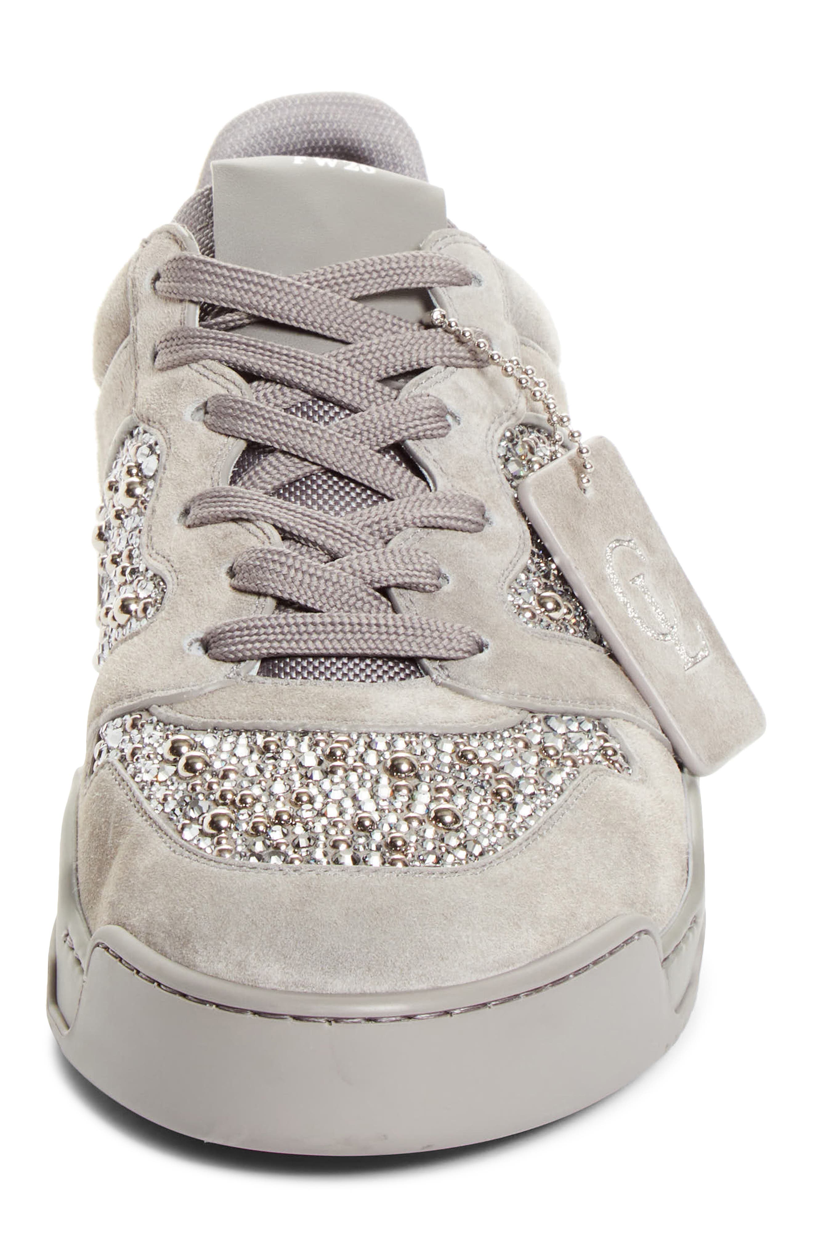 Basketball 1 Perla Low Top Sneaker, Alternate, color, I813 - PHANTOM GREY