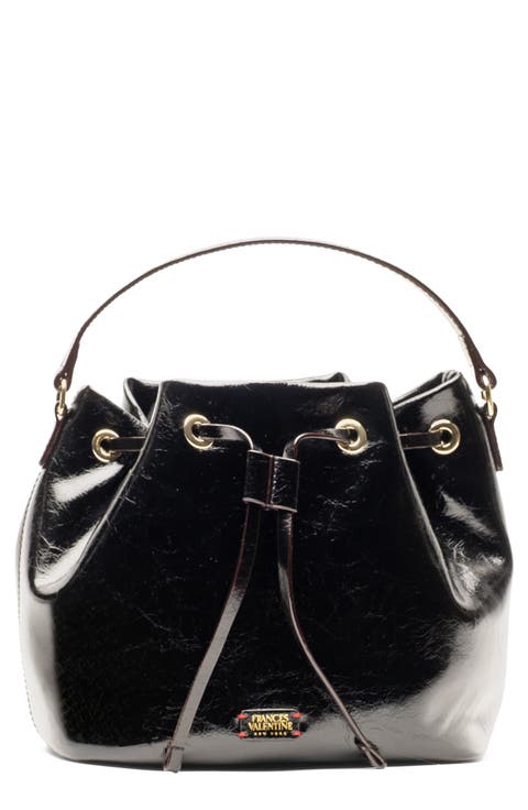 Medium Minnie Leather Bucket Bag