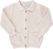 Feltman Brothers Popcorn Stitch Cotton Cardigan