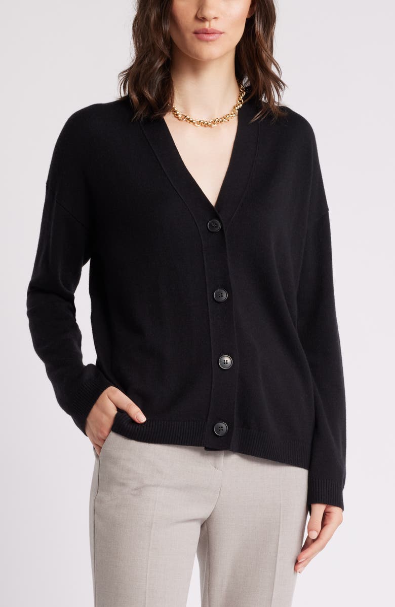 Nordstrom Button Front Cardigan, Main, color,