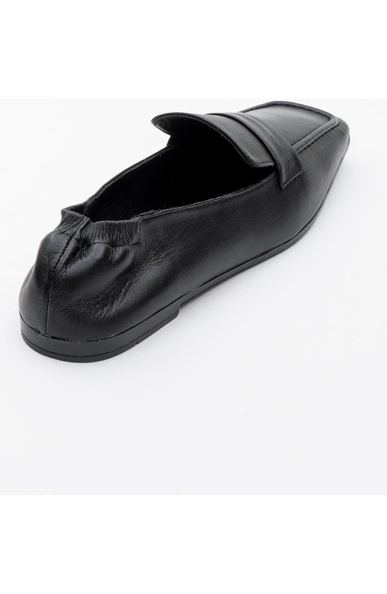 Forever & Always Shoes Liepa Leather Loafers, Alternate, color, Black Leather