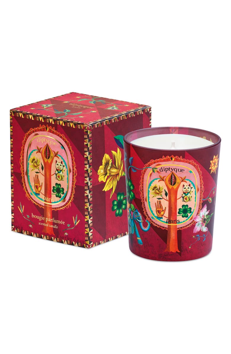 Diptyque Lucky Flowers Candle, Alternate, color,