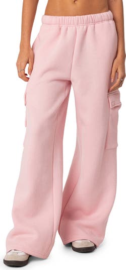 EDIKTED Wide Leg Cargo Sweatpants | Nordstrom
