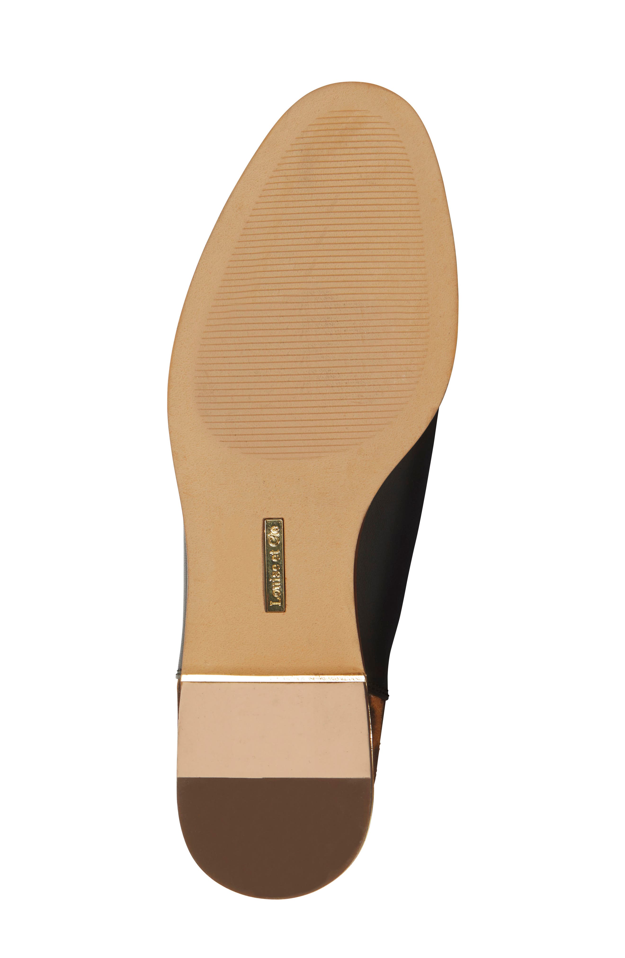 Tangie Bootie, Alternate, color, BLACK LEATHER/ ANIMAL PRINT