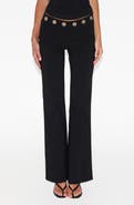 Tiger Mist Marren Low Rise Grommet Flare Pants