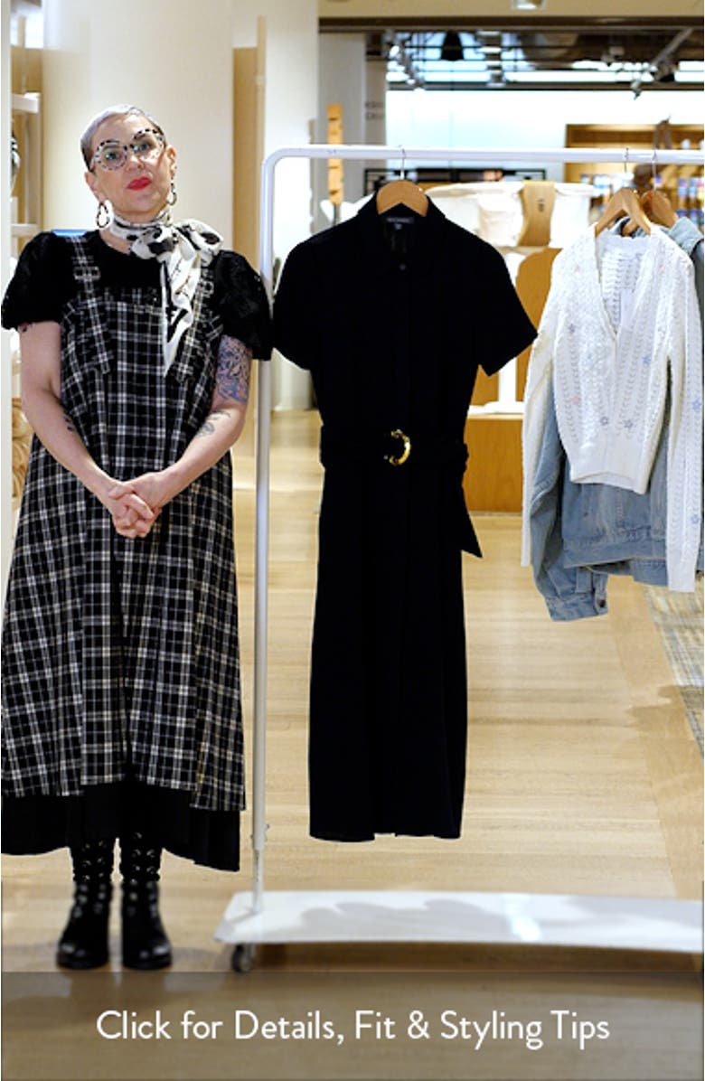 Belted Midi Shirtdress, sales video thumbnail