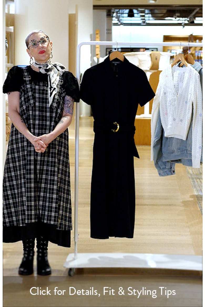 Belted Midi Shirtdress video