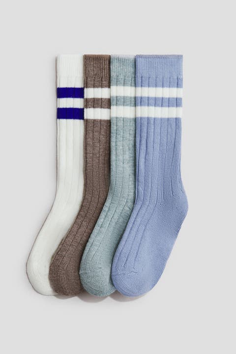 4-pack Ribbed Socks