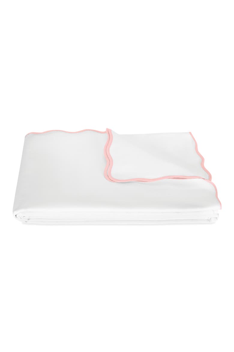 Camilla Piqué Coverlet, Main, color, PINK