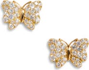 Grace Winfrey Diamond Butterfly Stud Earrings