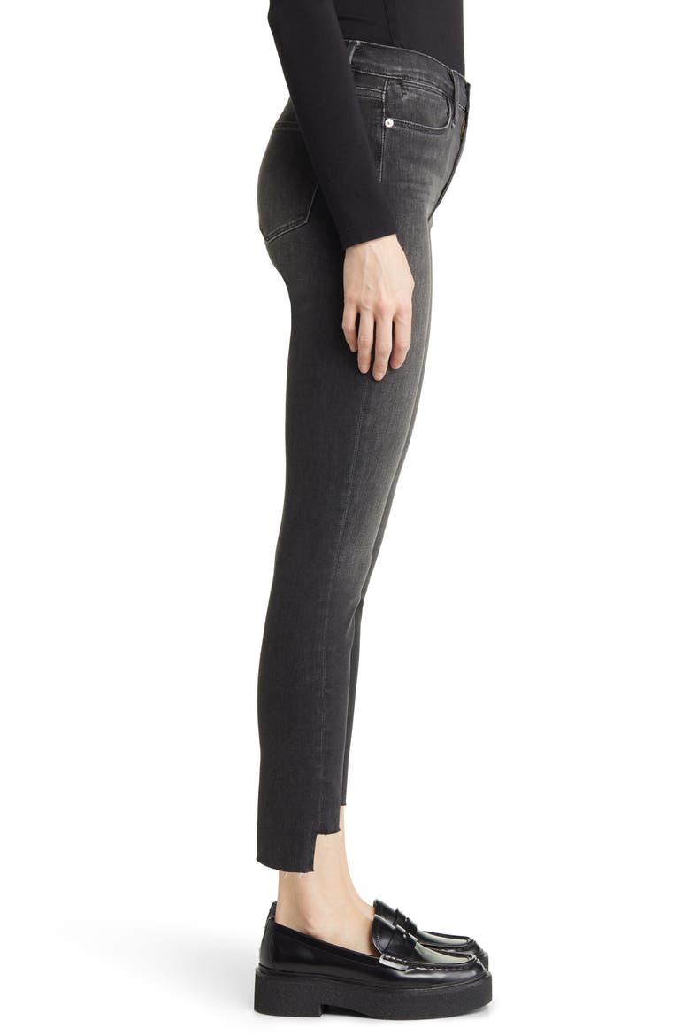 Le High Step Hem Ankle Skinny Jeans, Alternate, color, TINSLEY