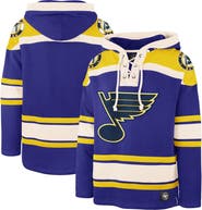 '47 Men's '47 Blue St. Louis Blues Superior Lacer Pullover Hoodie