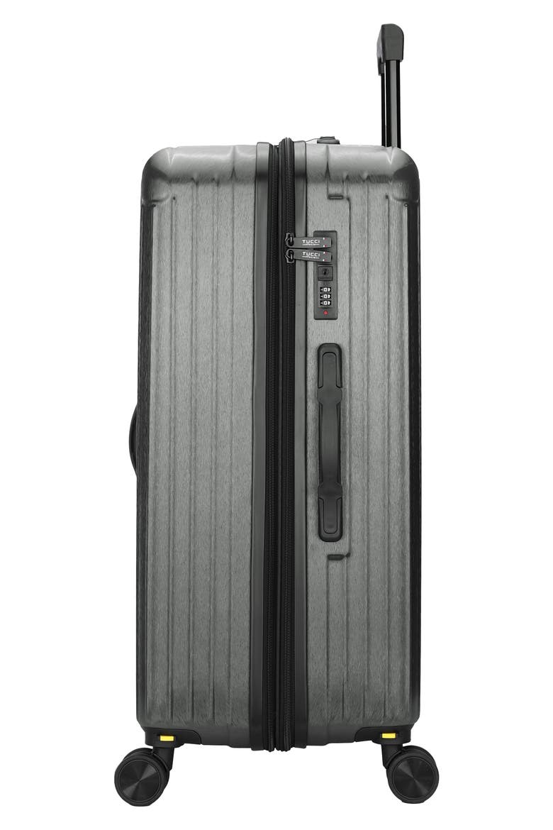Linea 3-Piece Hardside Luggage Set, Alternate, color, DARK GREY