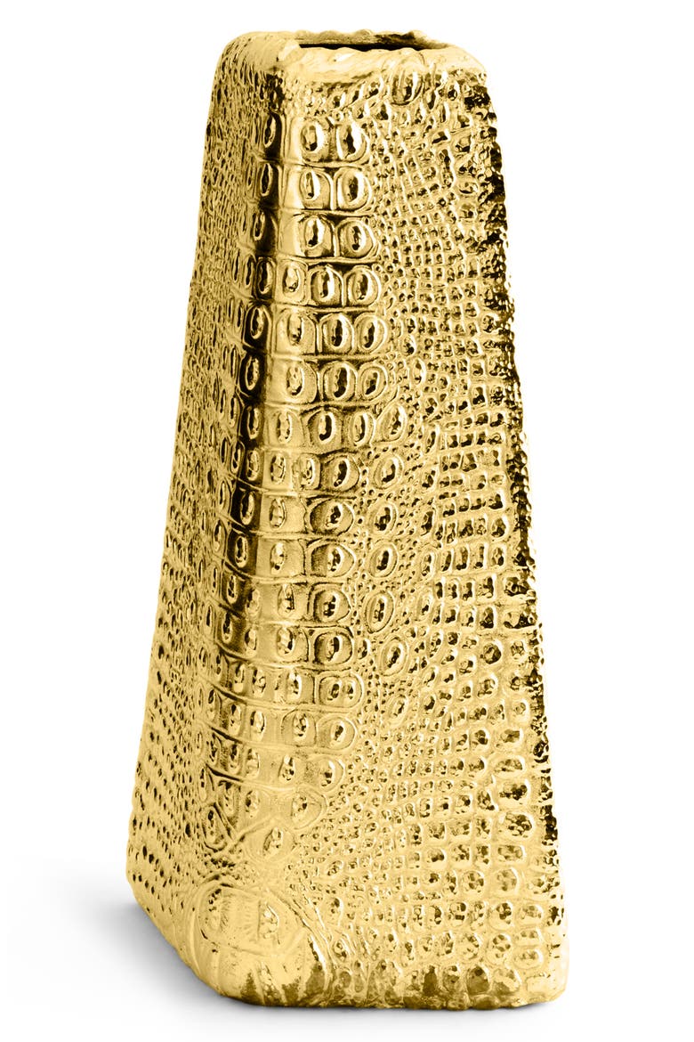 Safari Centerpiece Vase, Alternate, color, Gold