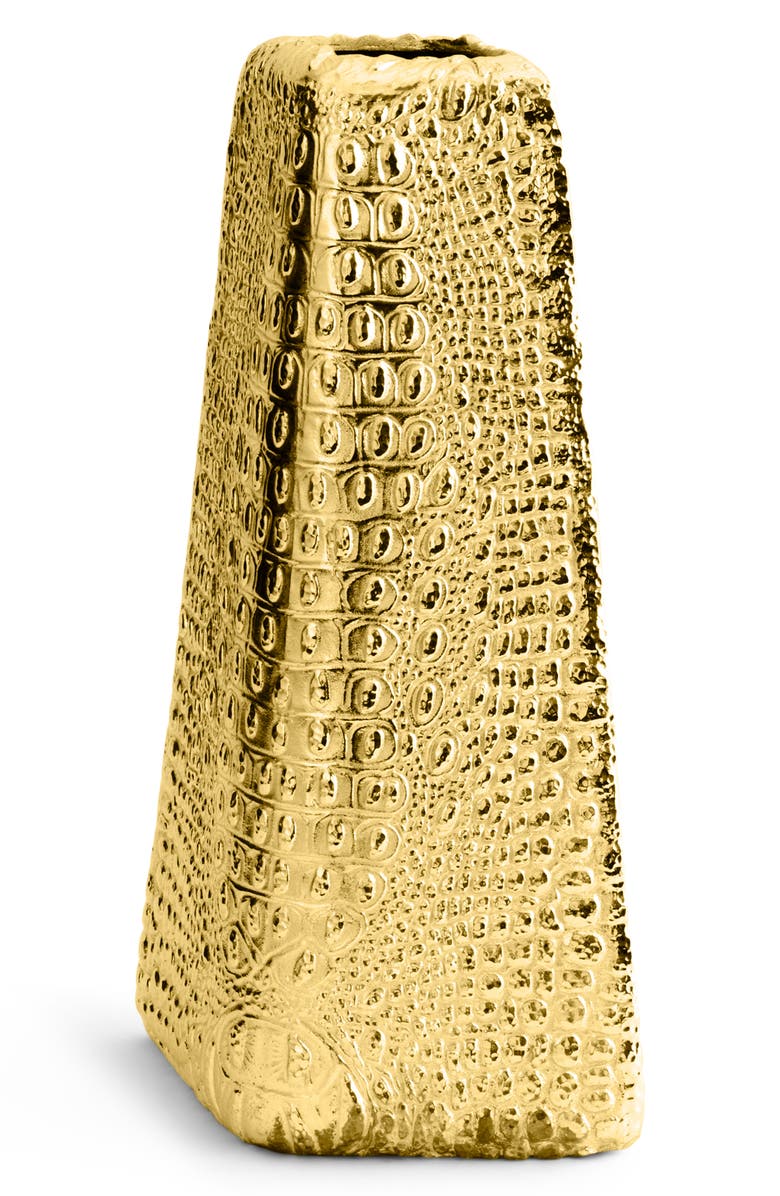 Michael Aram Safari Centerpiece Vase, Alternate, color, Gold