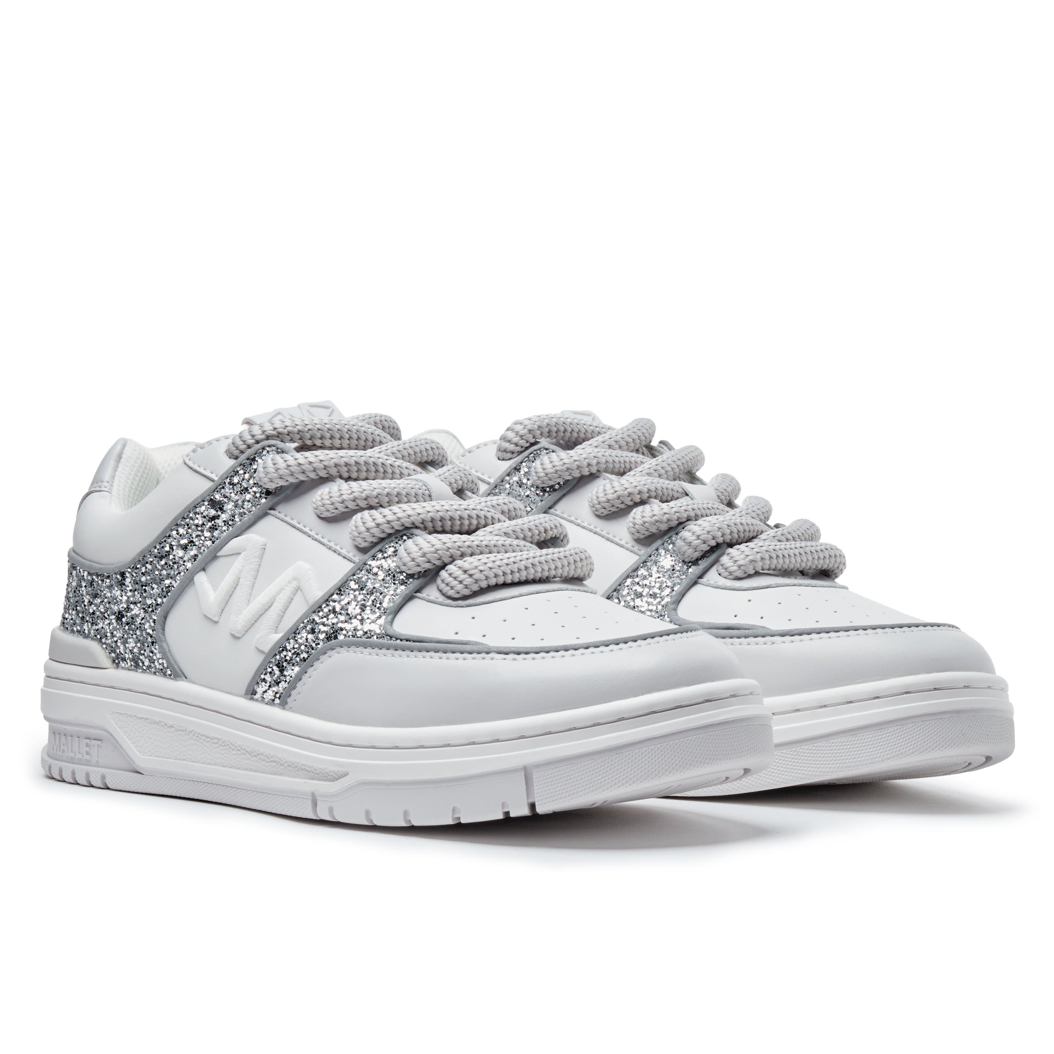 MALLET Clayton Spark Sneakers, Alternate, color, White Grey Crystal