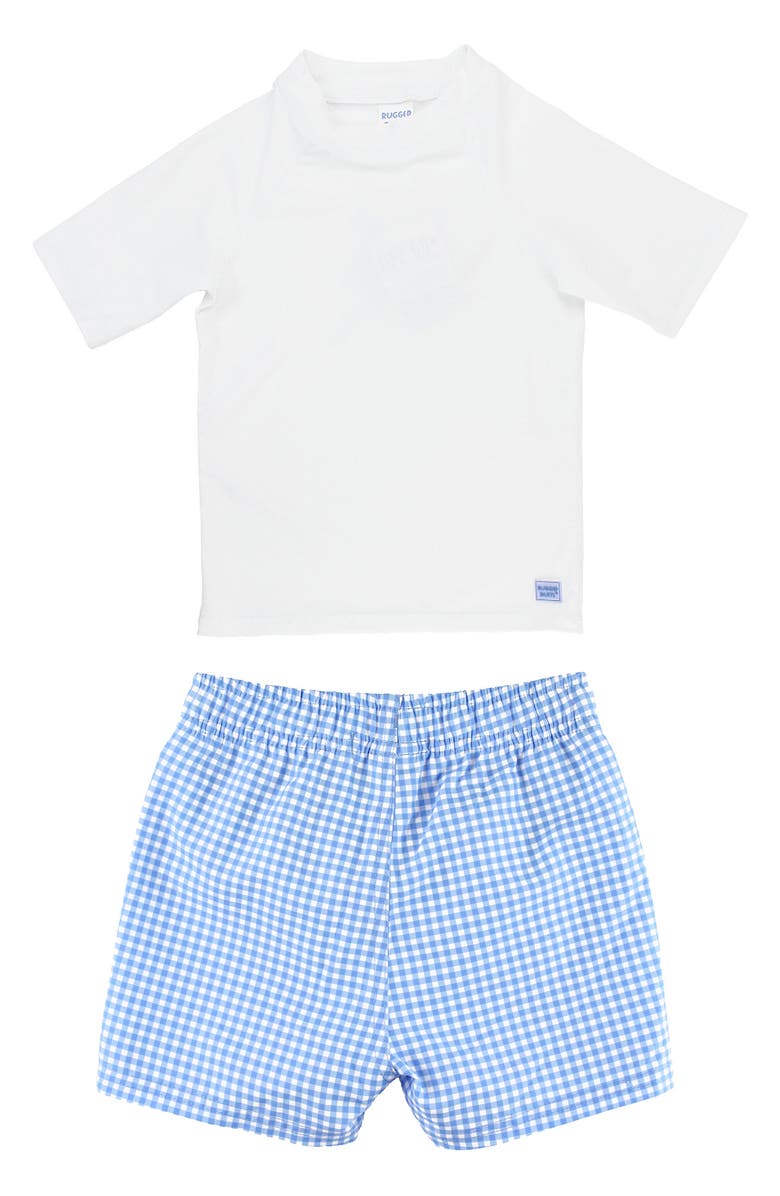 RuggedButts Two-Piece Rashguard Swimsuit, Alternate, color, 