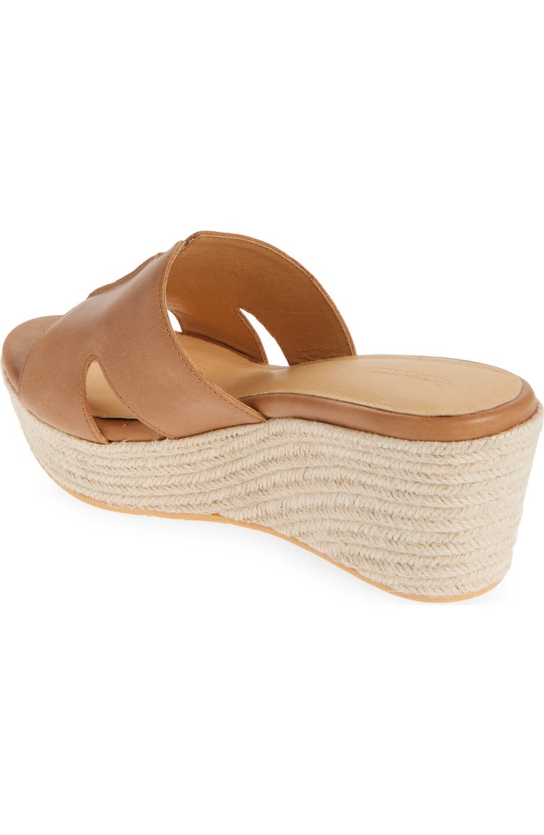 Chocolat Blu Willena Espadrille Platform Sandal, Alternate, color, Camel Leather