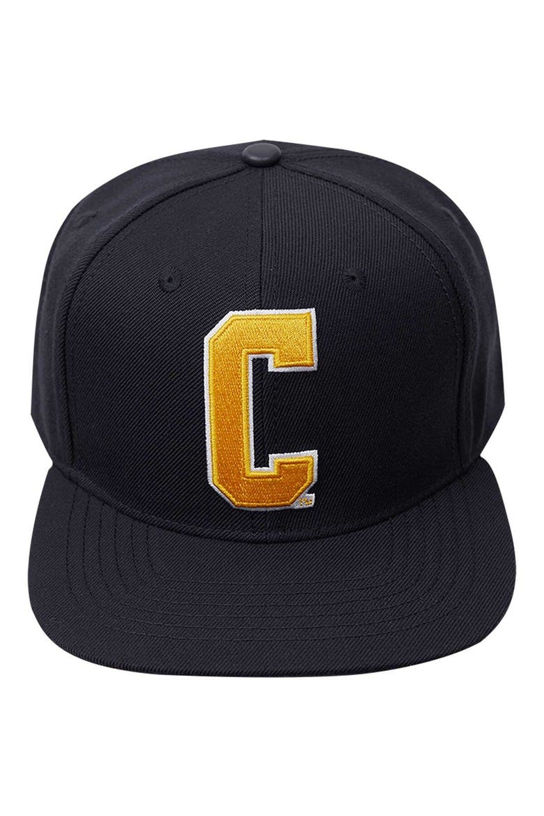 Men's Pro Standard Black Coppin State Eagles Arch Over Logo Evergreen Snapback Hat, Alternate, color, Black