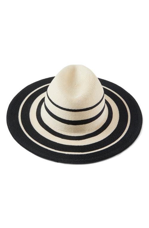 Eugenia Kim Emmanuelle Wide Brim Packable Straw Fedora