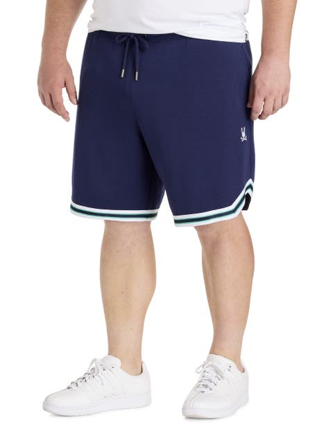 Big & Tall Basil Taped Pull-On Shorts