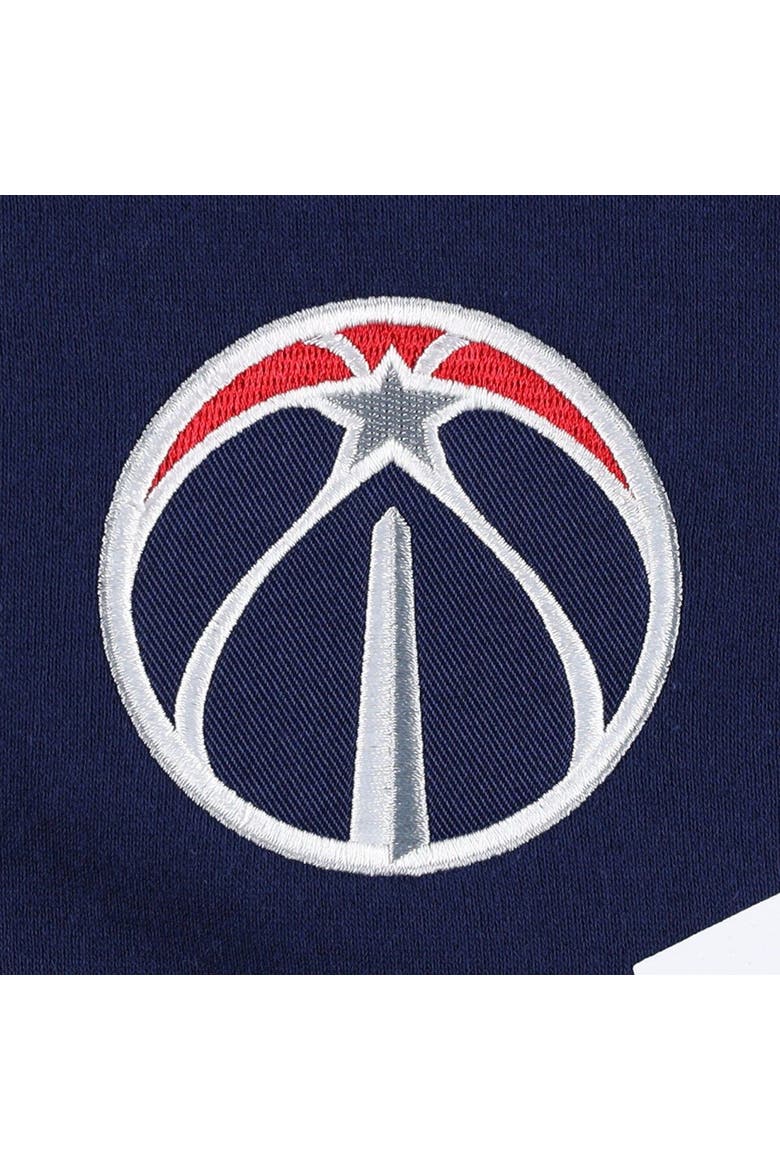 Men's Tommy Jeans Navy Washington Wizards Bernard Half-Zip Hoodie, Alternate, color, Navy