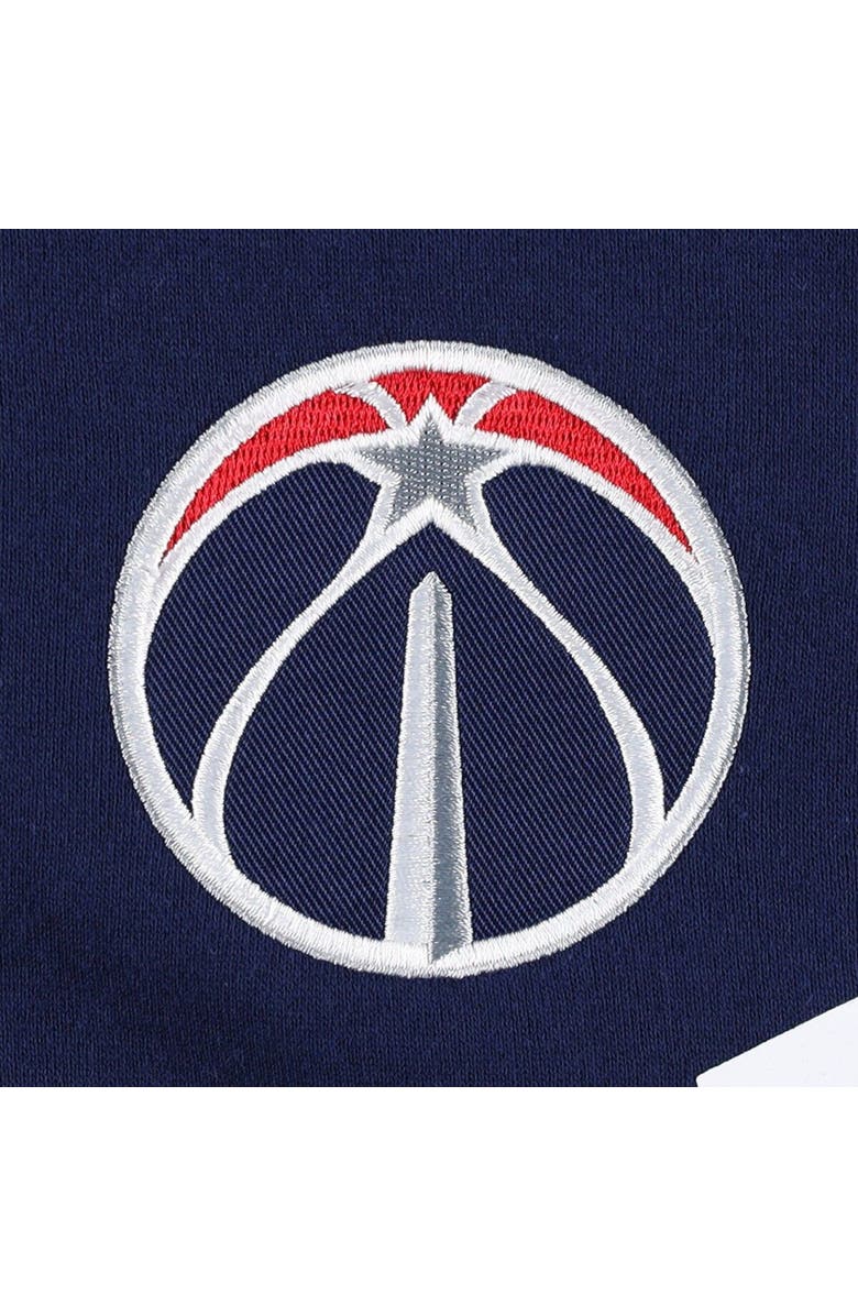 TOMMY JEANS Men's Tommy Jeans Navy Washington Wizards Bernard Half-Zip Hoodie, Alternate, color, Navy