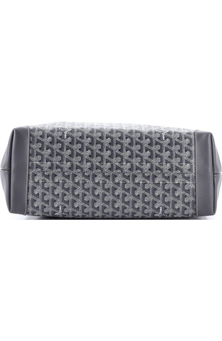 Pre-Owned Goyard Bellechasse Bag Coated Canvas PM, Alternate, color, Gray