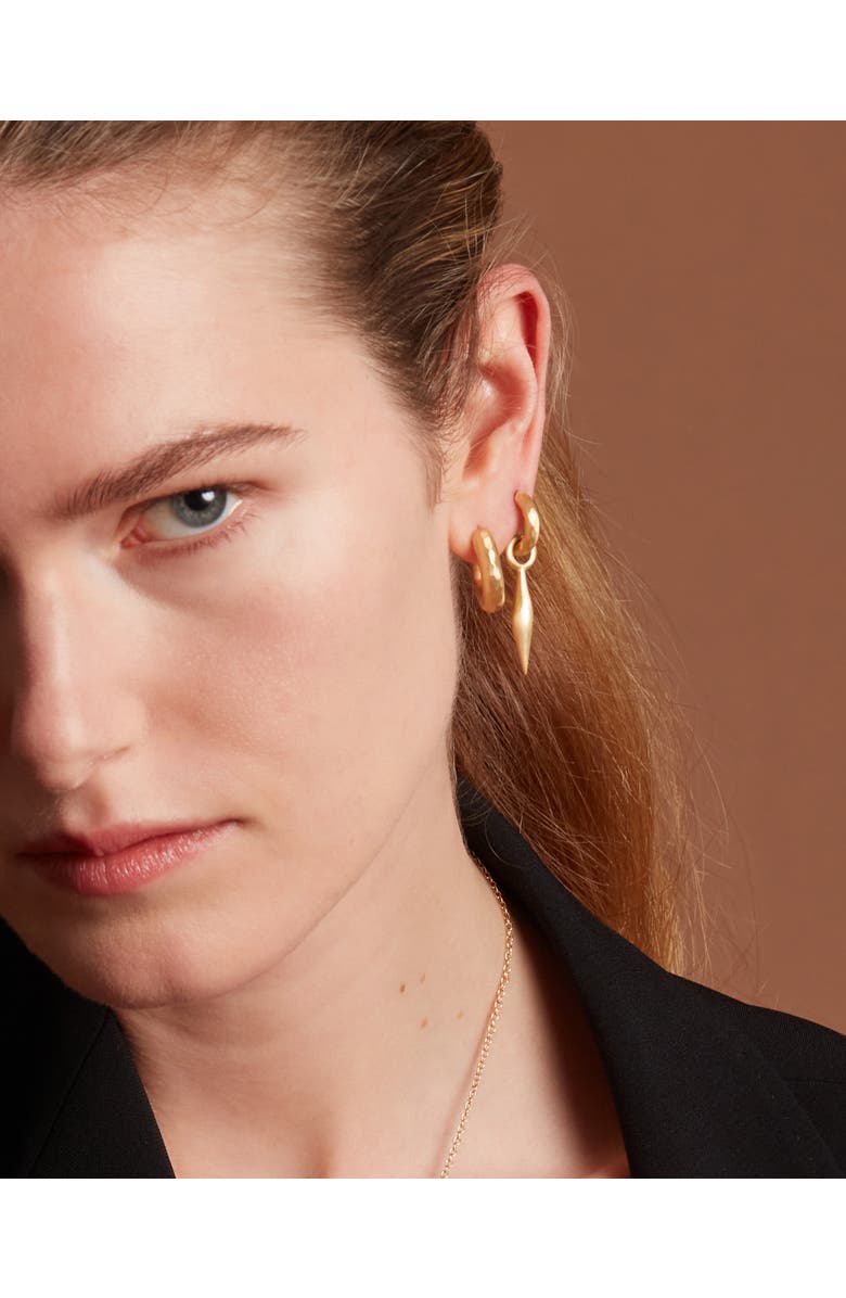 Eloise Jewelry Wander Hoops Bold, Alternate, color, Gold Plated