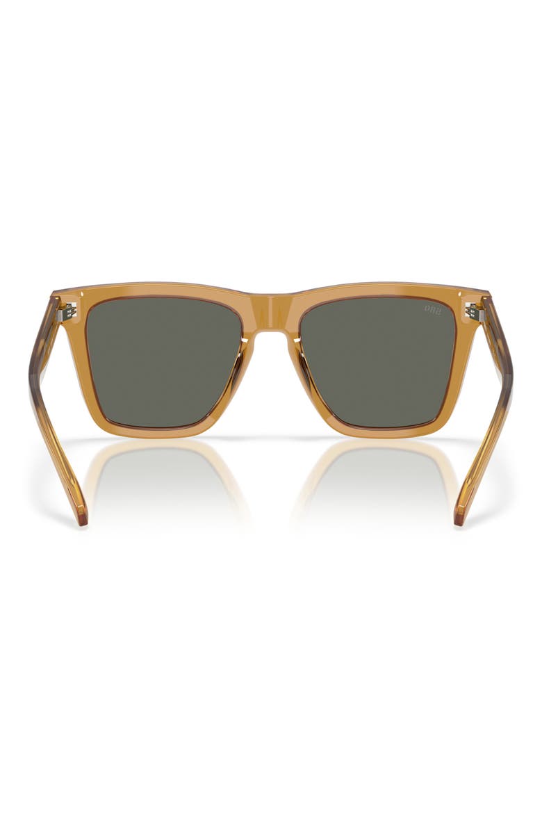 Keramas 54mm Polarized Square Sunglasses, Alternate, color, SUN RAY / GRAY 580G