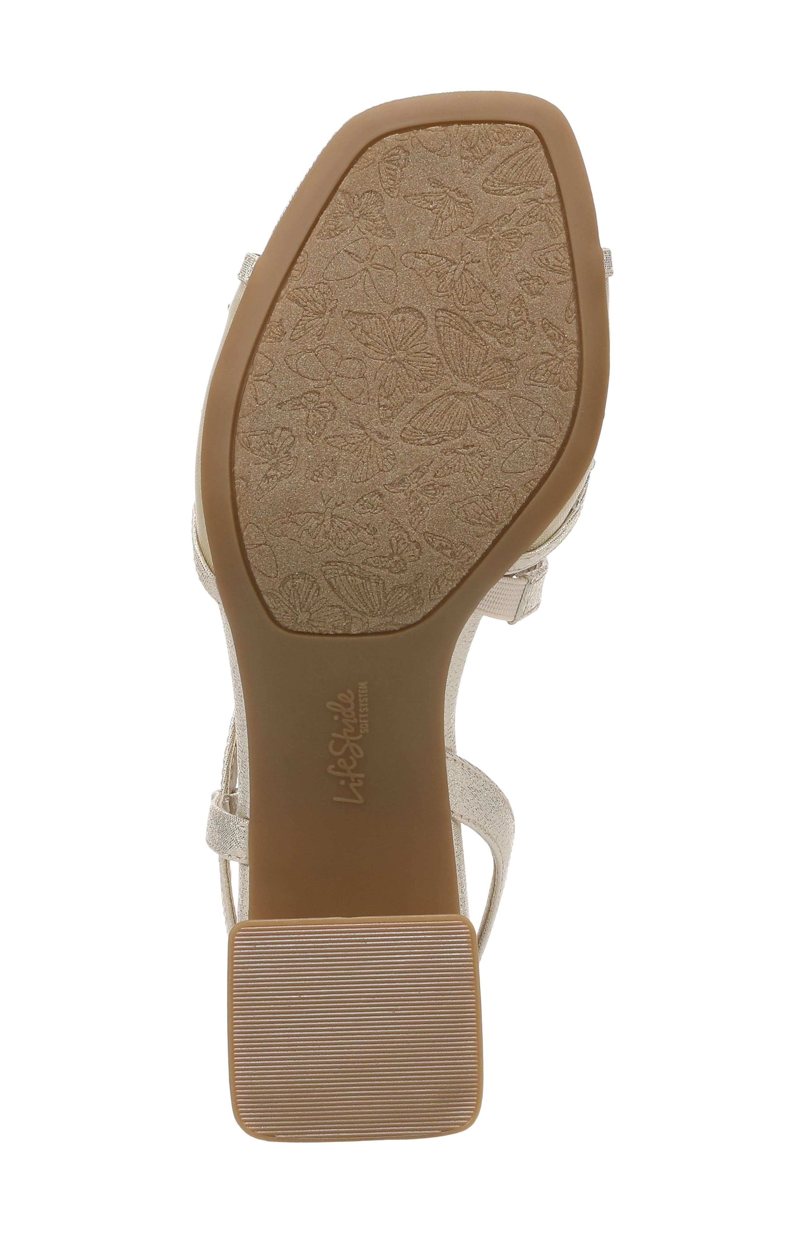 Cheyenne Slingback Sandal, Alternate, color, PLATINO GOLD