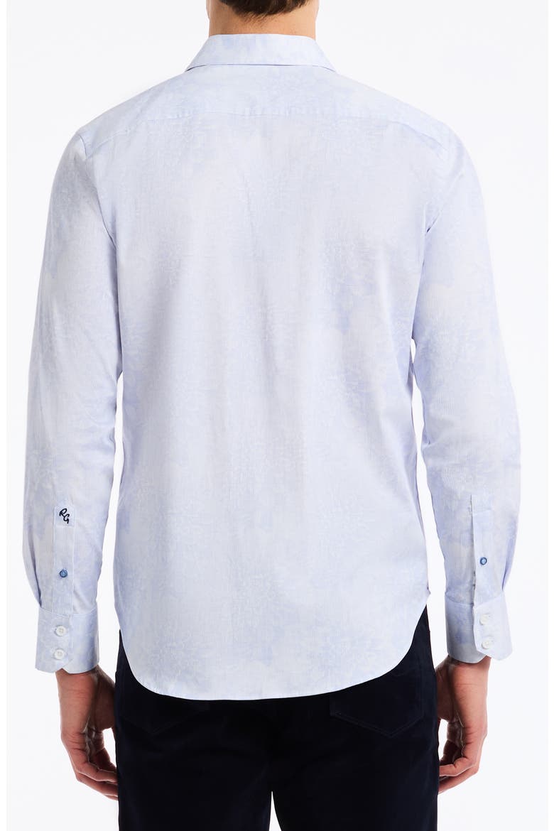 Lexington Stretch Cotton Button-Up Shirt, Alternate, color, LIGHT BLUE