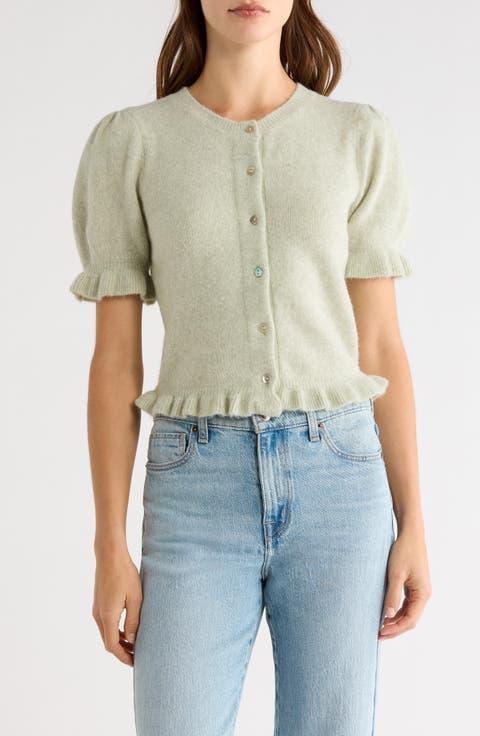 Lora Short Sleeve Cardigan