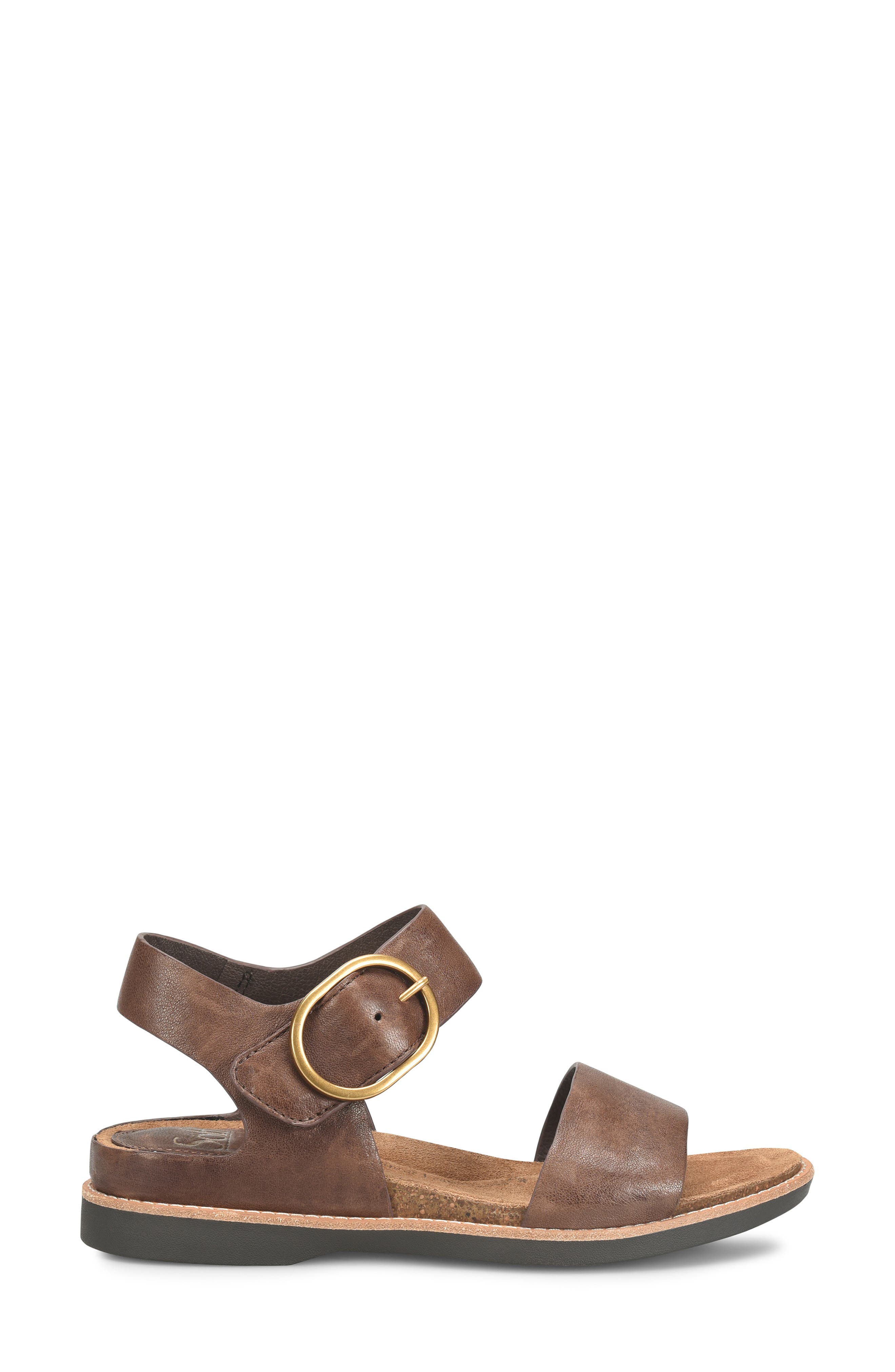 Söfft Bali Sandal, Alternate, color, Brown