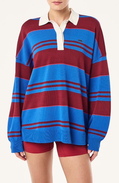 Strata Striped Long Sleeve Top
