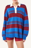 P.E Nation Strata Striped Long Sleeve Top