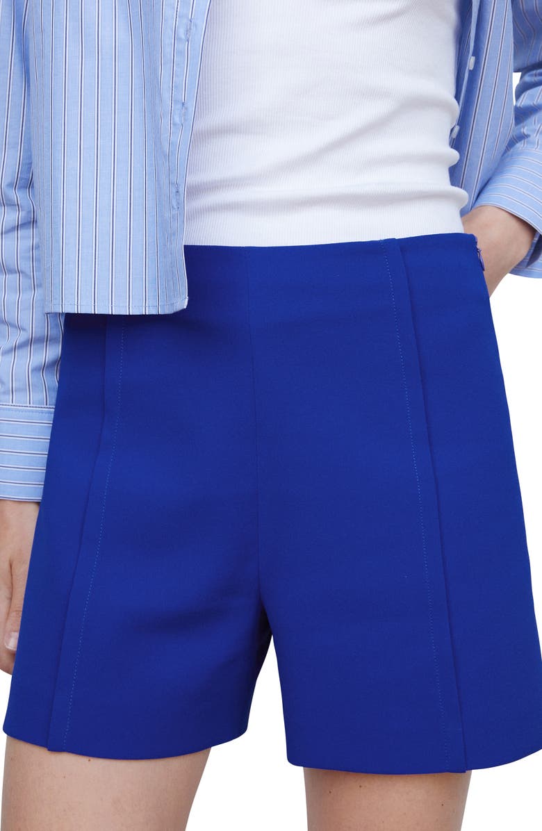 MANGO High Waist Shorts, Main, color, 