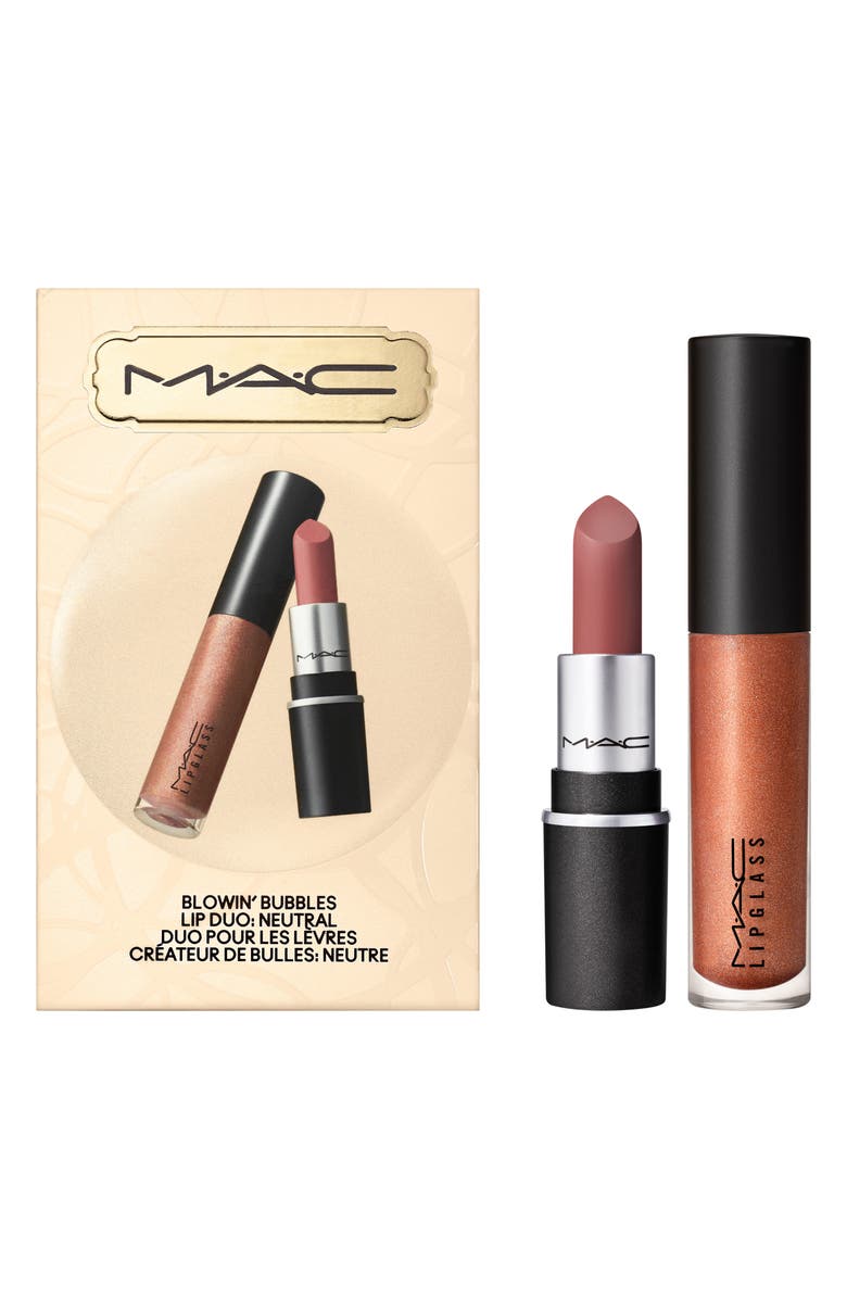 MAC Cosmetics Blowin' Bubbles Lipstick Set USD $29 Value, Main, color,