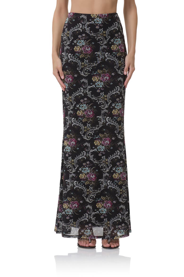 Tegan Floral Maxi Skirt, Main, color, ORNATE FLORAL