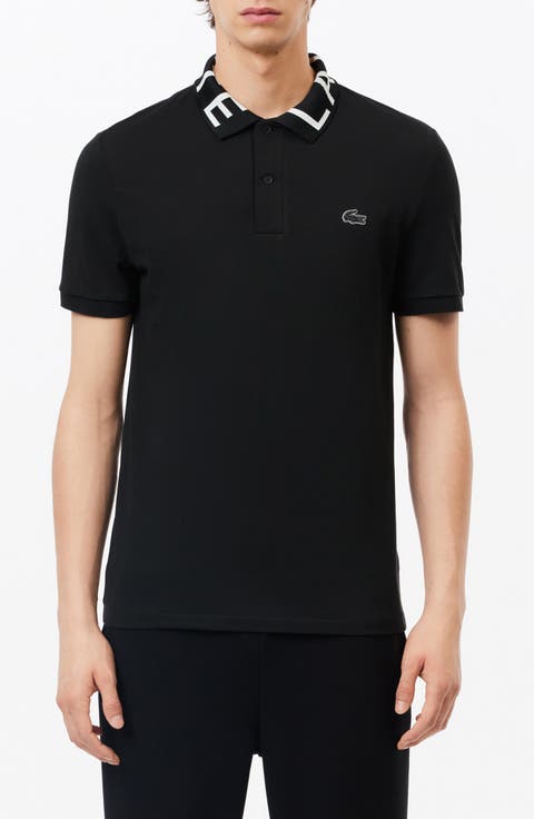 Semi Fancy Slim Fit Piqué Knit Polo