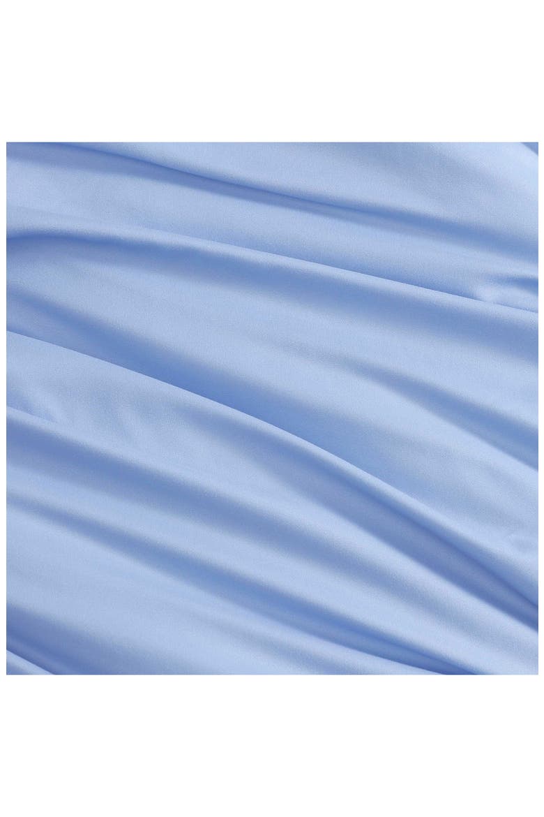 Core Solid Comforter & Shams Set, Alternate, color, TIDAL BLUE/ WHITE