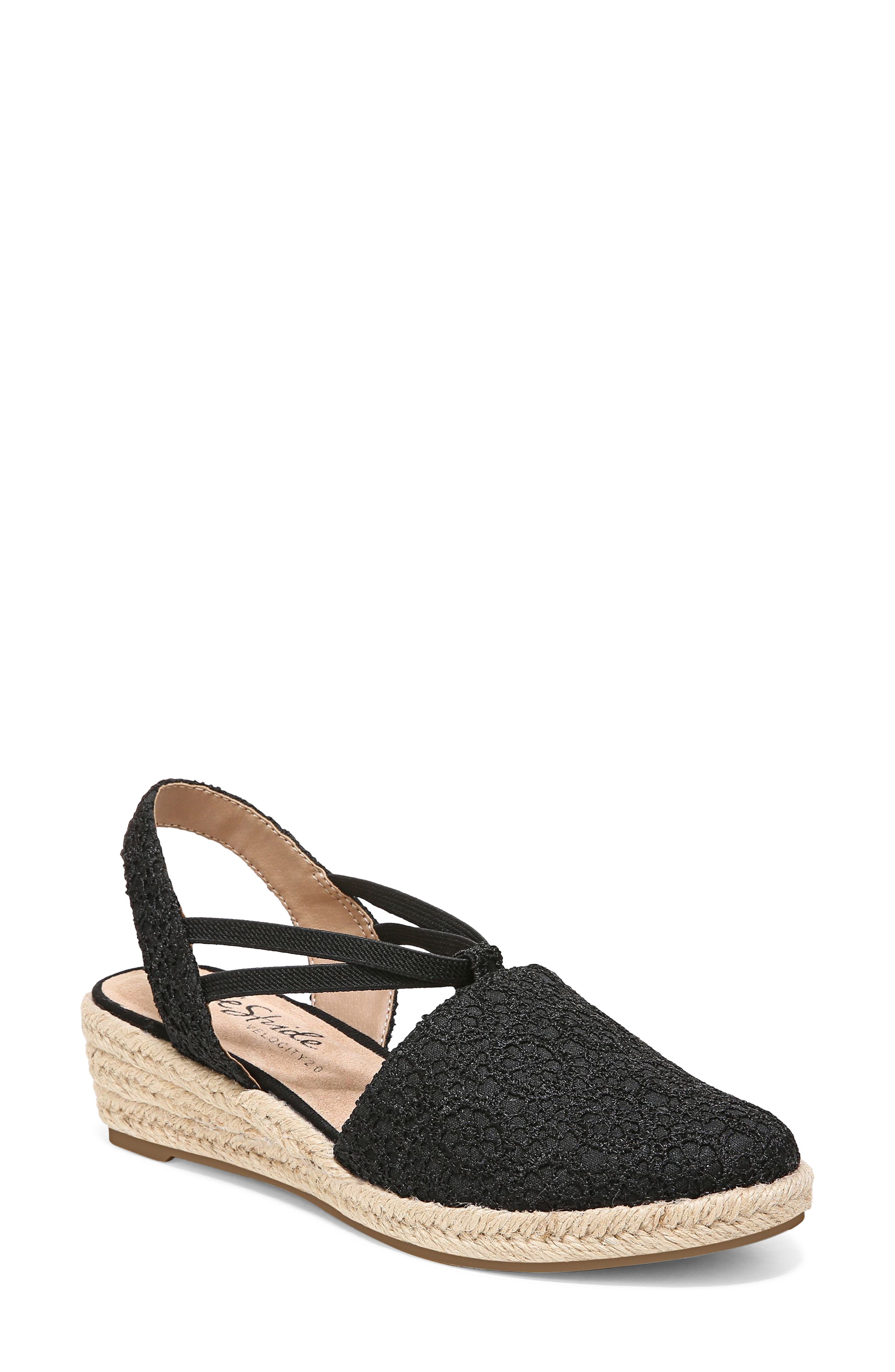 LifeStride Katrina Espadrille Slingback Wedge Pump, Main, color, 