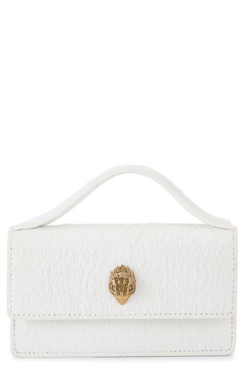 Extra Small Bond Genuine Calf Hair & Leather Top Handle Bag