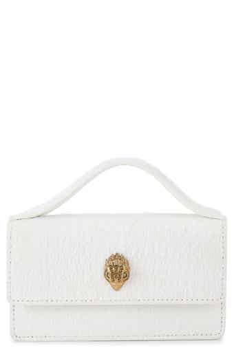Kurt Geiger London Extra Small Bond Genuine Calf Hair & Leather Top Handle Bag