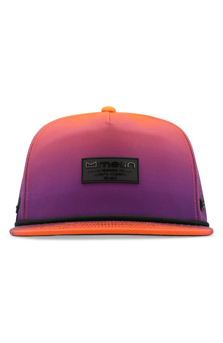 Melin Coronado Sunset Wavez Hydro Snapback Ball Cap, Alternate, color, Sunset