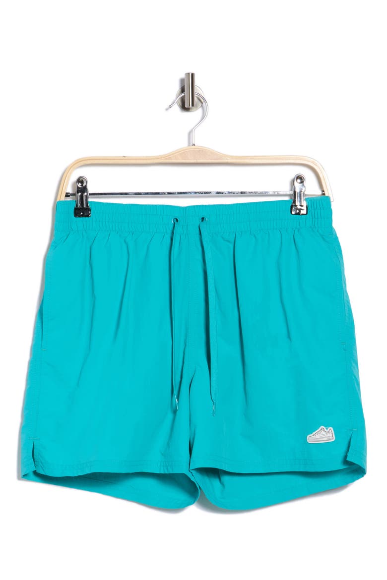 5-Inch Volley Swim Trunks, Alternate, color, DUSTY CACTUS