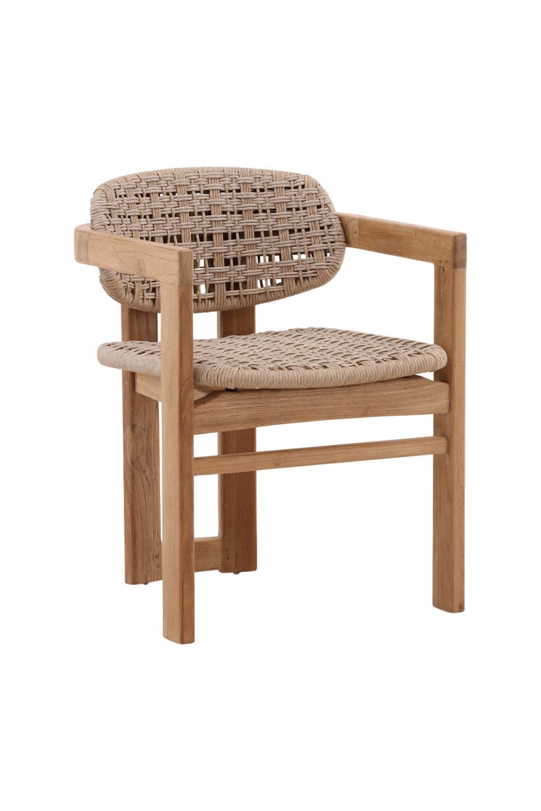 Jessamine Outdoor Dining Chair, Main, color, Natural